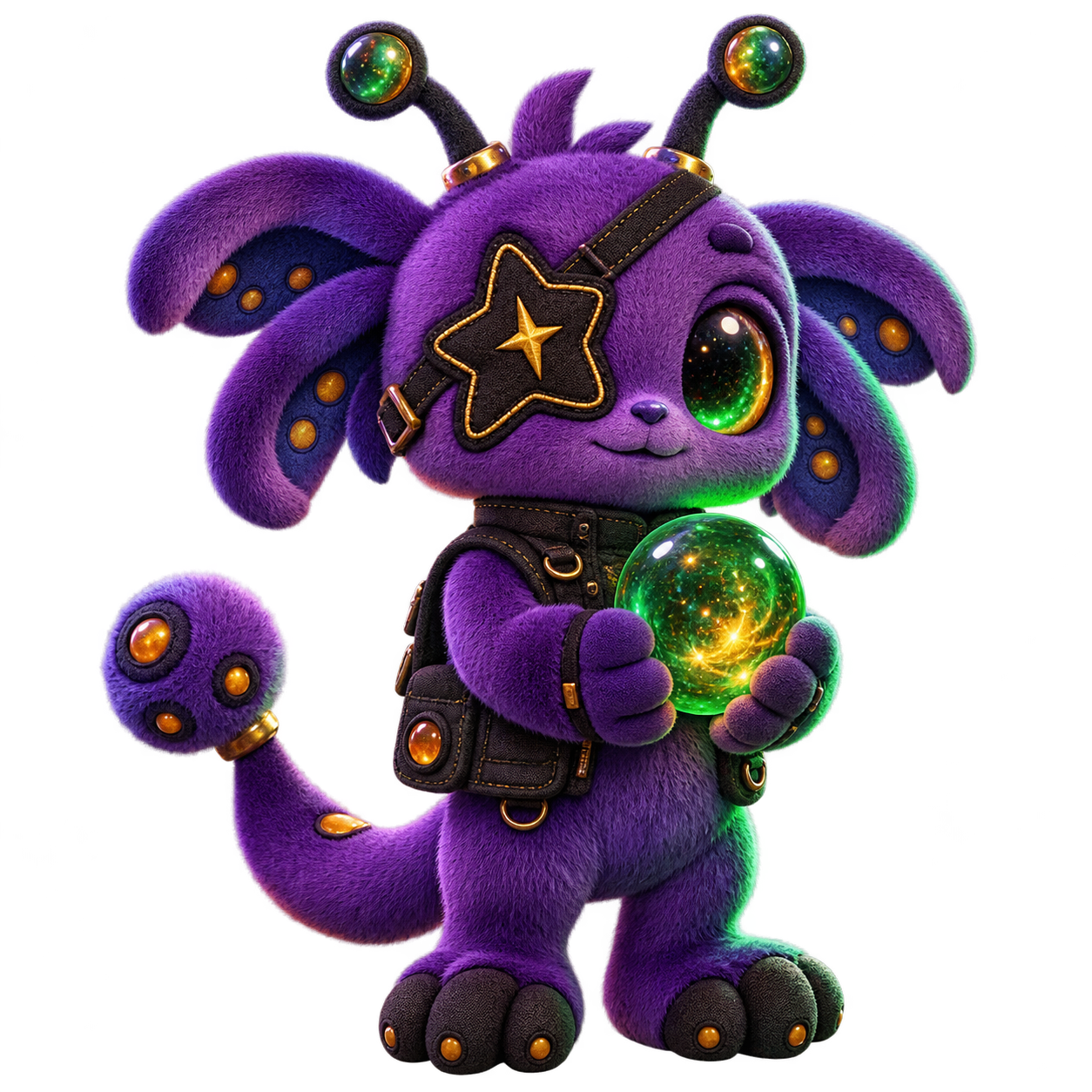 Original Purple Orbit loyalty character concept