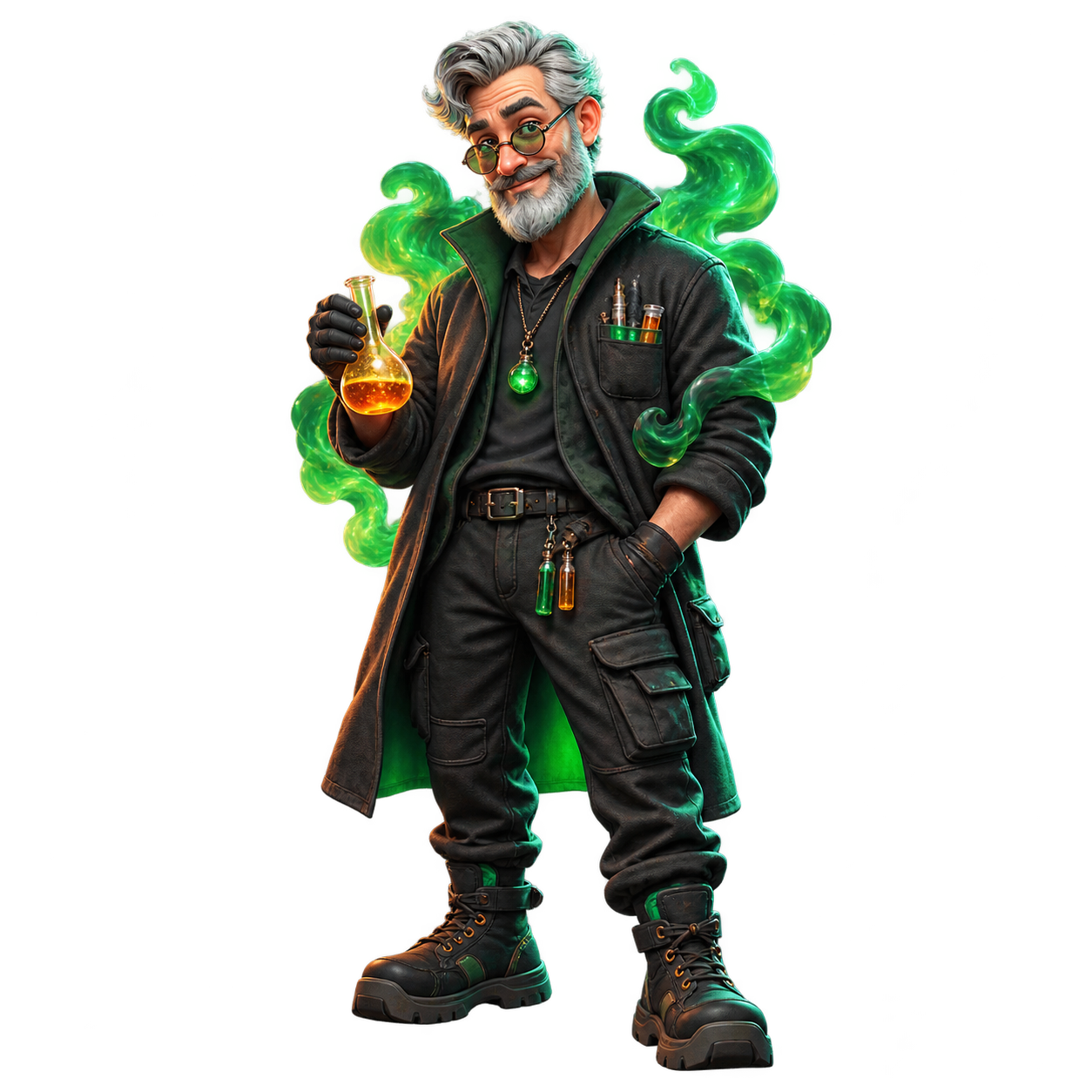 Original chemistry mentor character for Breaking Bad Budz